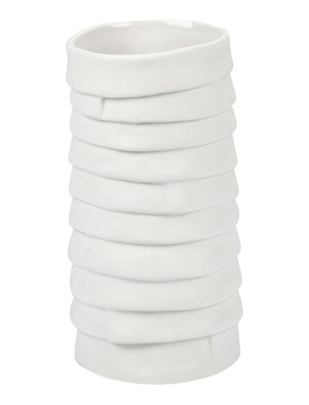 Ribbon Vase, Small Mette Ditmer White