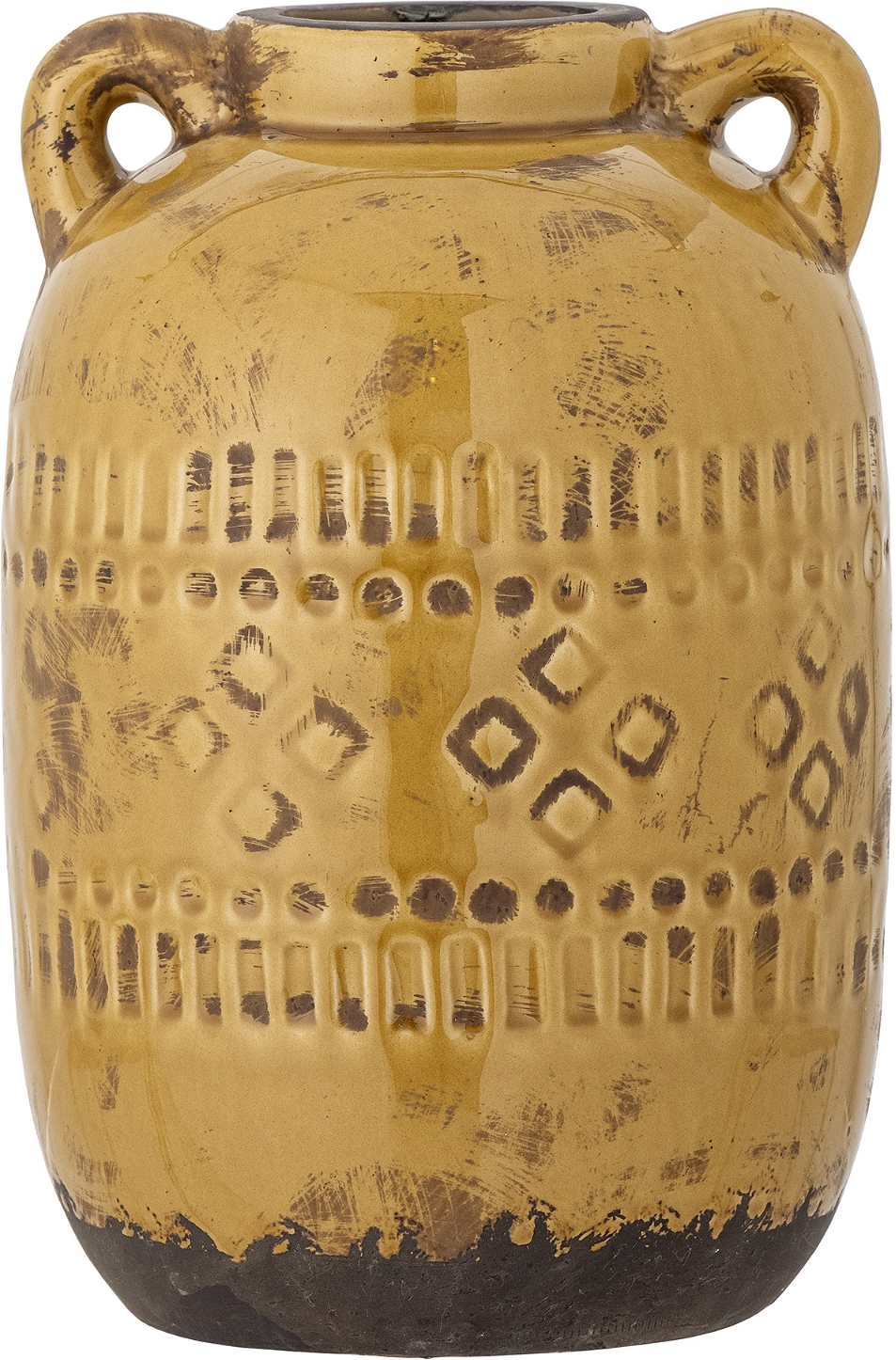 Rijad, Deko Vase, gul, terrakotta Rijad, Deko Vase, gul, terrakotta