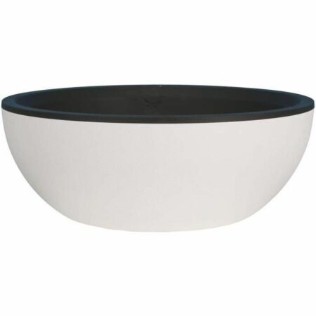 Riviera urtepotte - hvid, Ø 40 cm