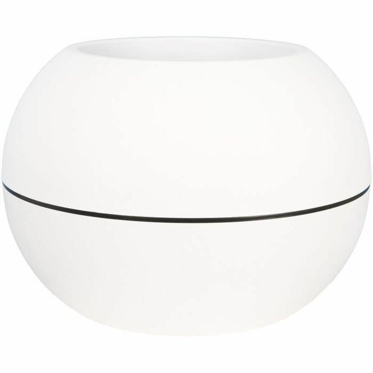 Riviera urtepotte - hvid plast, cirkulær Ø 50 cm Riviera urtepotte - hvid plast, cirkulær Ø 50 cm