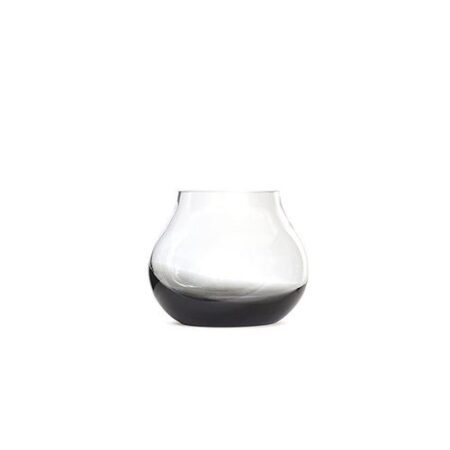 Ro Collection Flower Vase No. 23 Ø: 23 cm - Smoked Grey