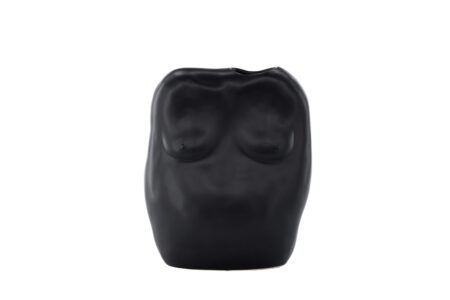 Romie Vase 14x14 cm - Sort