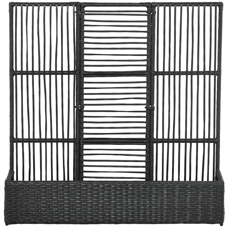 Rootz Plantepotte - Blomsterkasse - Plantekasse med espalier - Vejrbestandig PE-harpiks og stål - 103 cm x 103 cm x 29 cm - Nem montering - Stilfuld o Rootz Plantepotte - Blomsterkasse - Plantekasse med espalier - Vejrbestandig PE-harpiks og stål - 103 cm x 103 cm x 29 cm - Nem montering - Stilfuld o