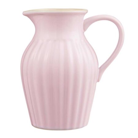 Rosa vattenkanna / vas 1,7 liter mynte