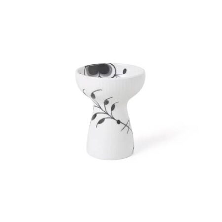 Royal Copenhagen Sort Mega Riflet vase 11 cm
