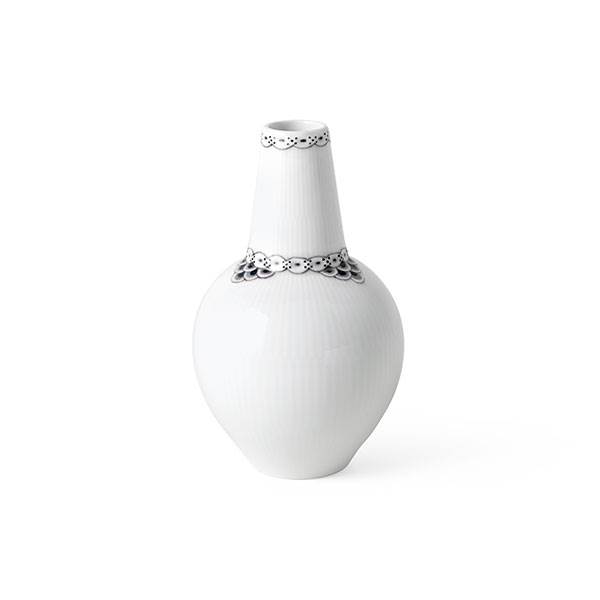 Royal Copenhagen Sort Riflet Blonde vase 15 cm Royal Copenhagen Sort Riflet Blonde vase 15 cm