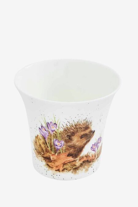 Royal Worcester - Potteskjuler Wrendale Designs Hedgehog 10 cm - Flerfarvet - Urtepotteskjulere & vaser - - Homeroom