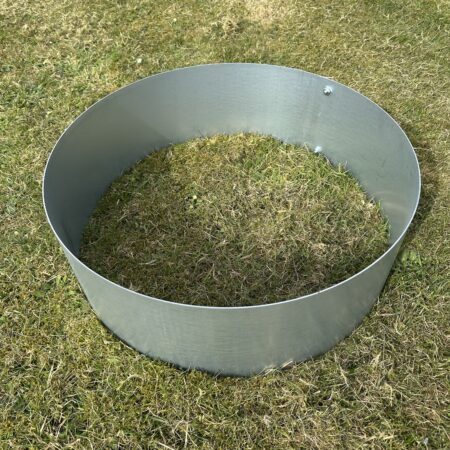 Rundt højbed Ø60, 20 cm høj | 2 mm galvaniseret stål | Åben