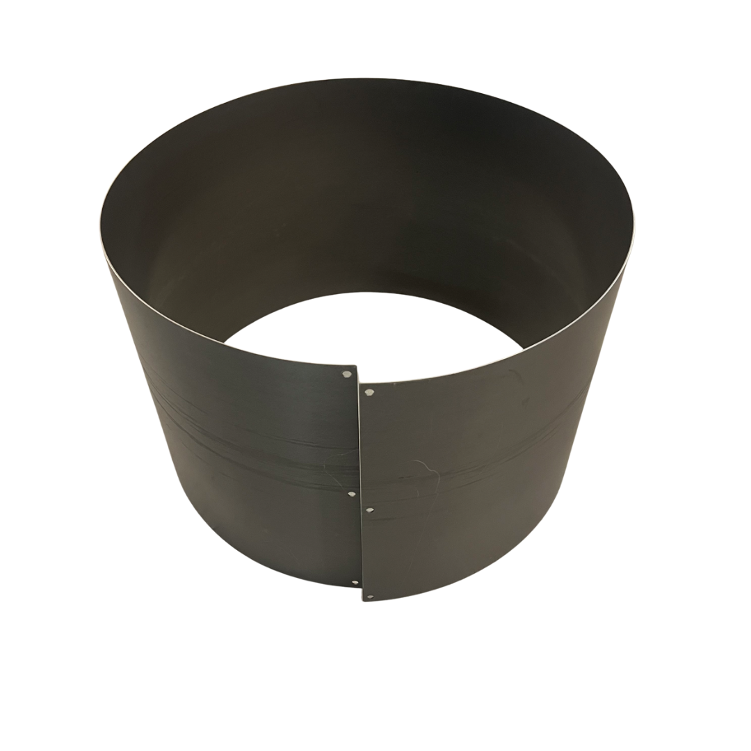 Rundt højbed Ø60, 40 cm høj | 2 mm cortenstål | Åben Rundt højbed Ø60, 40 cm høj | 2 mm cortenstål | Åben