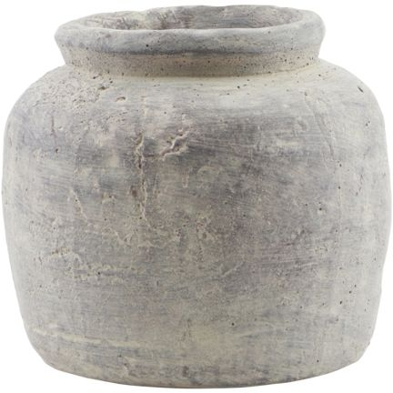 Rustik, Potte, beton, H19x18 cm
