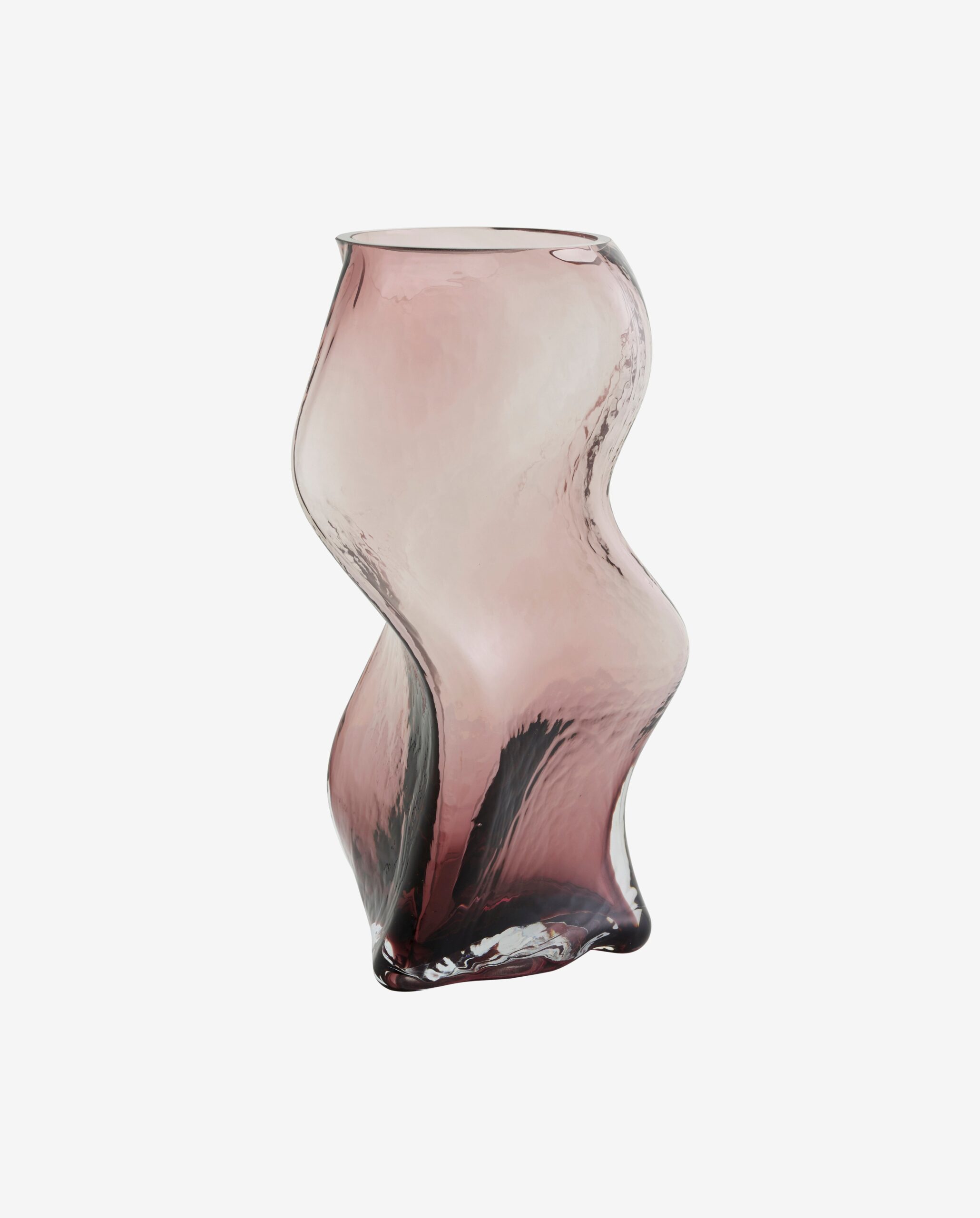 SABLE vase i glas h30 cm - lilla SABLE vase i glas h30 cm - lilla