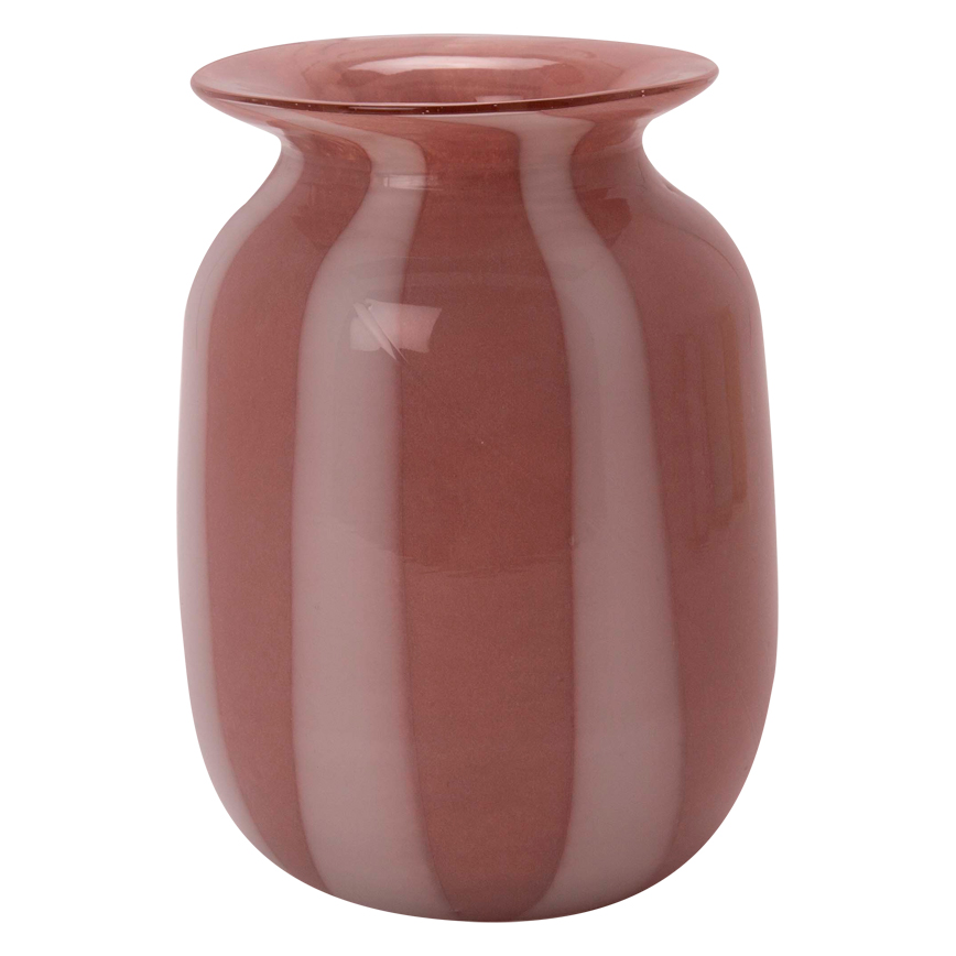 SLIK VASE HVID/ROSA SLIK VASE HVID/ROSA