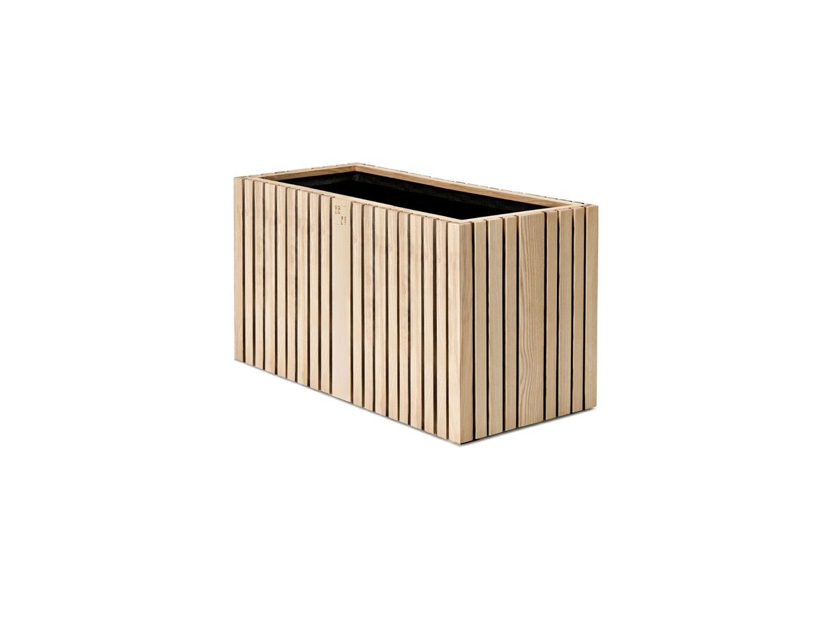 SQUARELY CPH - GrowLARGE - Plantekasse - Natural Ash - W90 x H52 x D45 cm SQUARELY CPH - GrowLARGE - Plantekasse - Natural Ash - W90 x H52 x D45 cm
