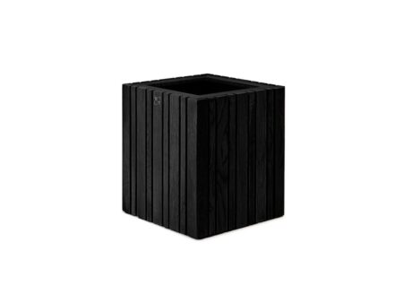 SQUARELY CPH - GrowMORE - Plantekasse - Black Ash - W35 x H40 x D35 cm