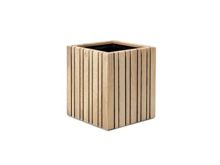 SQUARELY CPH - GrowMORE - Plantekasse - Natural Ash - W35 x H40 x D35 cm