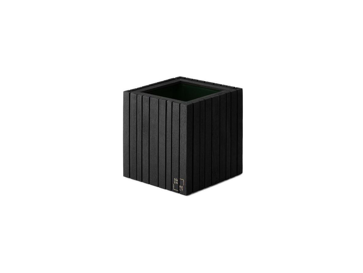 SQUARELY CPH - GrowON - Plantekasse - Black Ash - W22 x H24 x D22 cm SQUARELY CPH - GrowON - Plantekasse - Black Ash - W22 x H24 x D22 cm