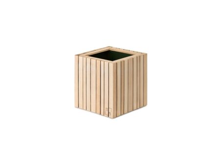 SQUARELY CPH - GrowON - Plantekasse - Natural Ash - W22 x H24 x D22 cm
