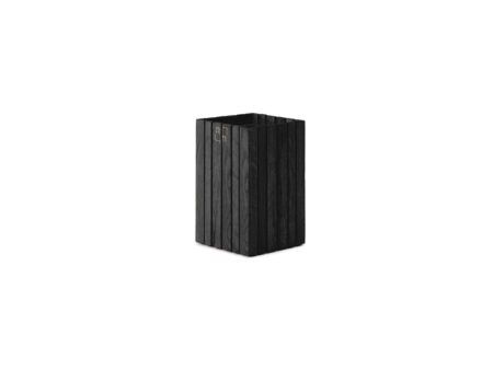 SQUARELY CPH - GrowSMALL Wall - Plantekasse - Black Ash - W14 x H24 x D14 cm
