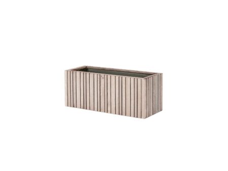 SQUARELY CPH - GrowWIDE - Plantekasse - Natural Oak (For indoor use only) - W60 x H24 x D22 cm