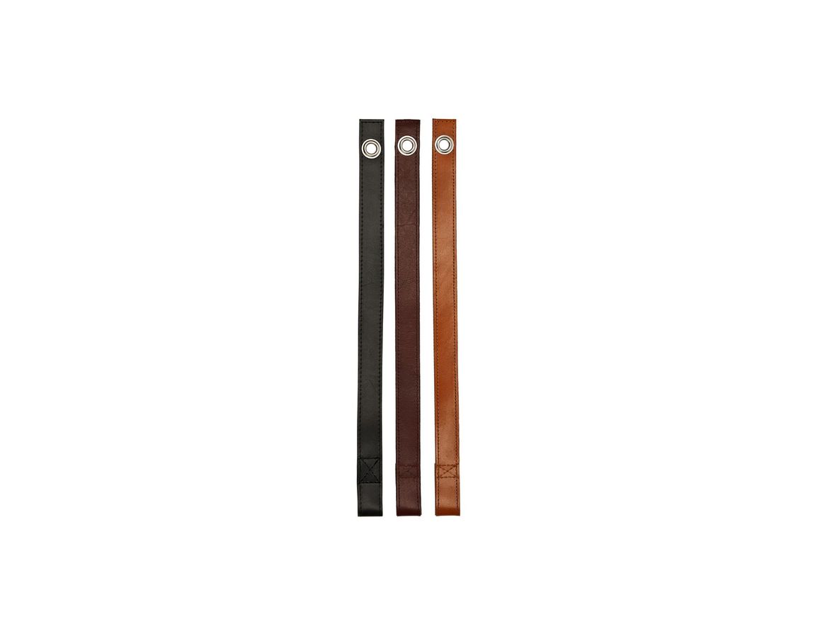 SQUARELY CPH - HoldON Leather - Plantekasse - Brown - Long - L48 cm SQUARELY CPH - HoldON Leather - Plantekasse - Brown - Long - L48 cm