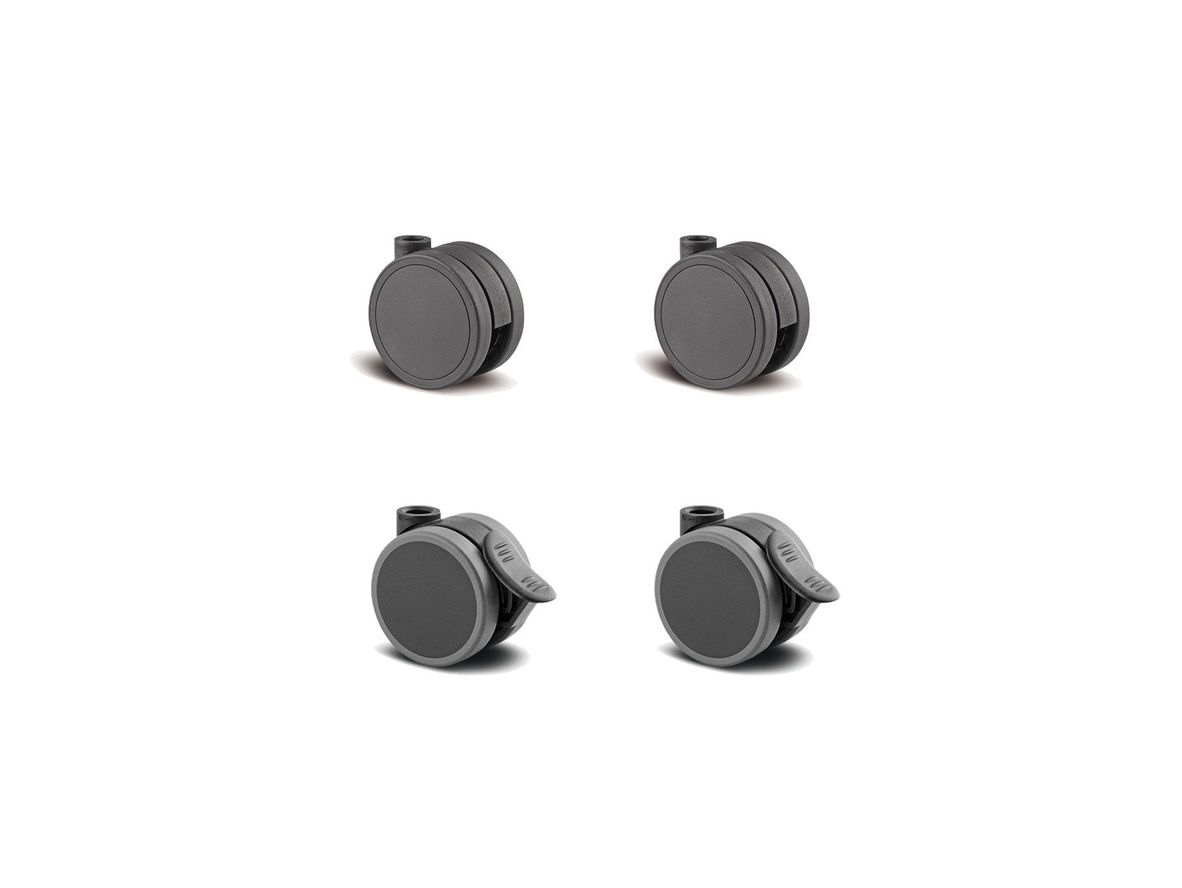 SQUARELY CPH - Wheels - Plantekasse - 4 Wheels - Suitable for GrowMORE or GrowBIG - Ø5,5 cm SQUARELY CPH - Wheels - Plantekasse - 4 Wheels - Suitable for GrowMORE or GrowBIG - Ø5,5 cm