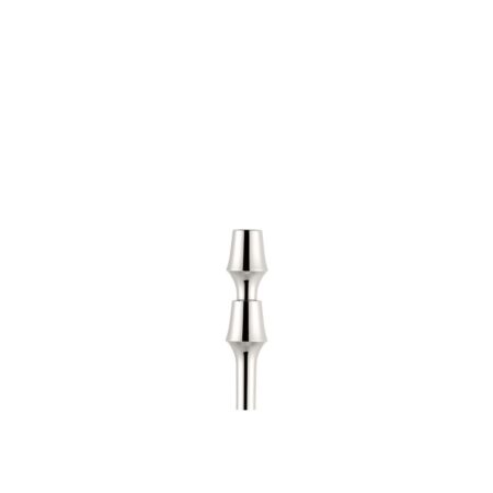 STOFF Nagel BMF Vase H: 11 cm - Chrome