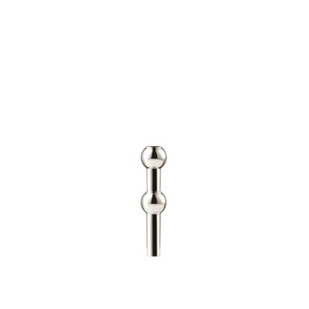 STOFF Nagel Vase H: 10 cm - Chrome