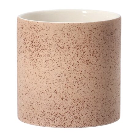 Scandi Living Speckled krukke Ø12 cm Rust