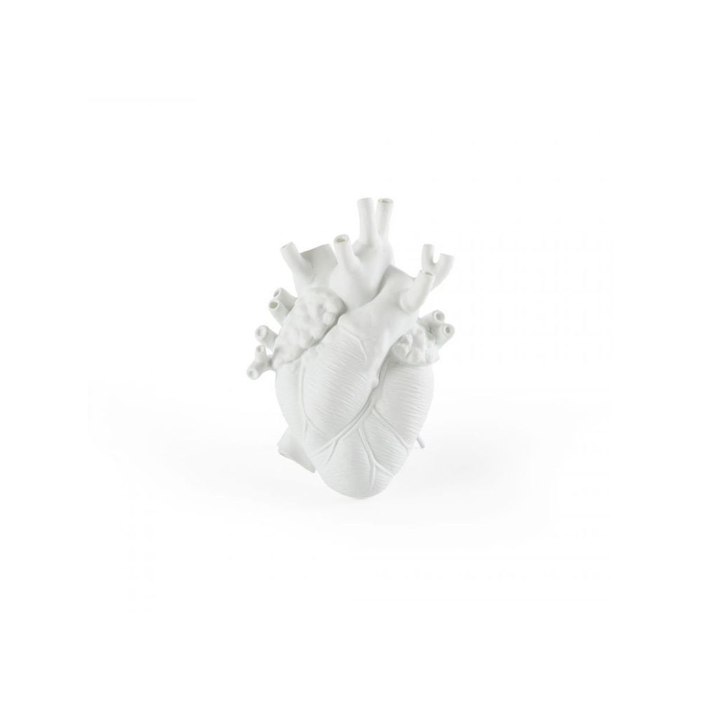 Seletti - Love In Bloom Porcelain Heart Vase Seletti - Love In Bloom Porcelain Heart Vase