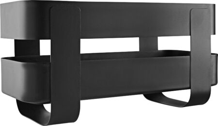 Selvvandende Herb Organiser Stål Black