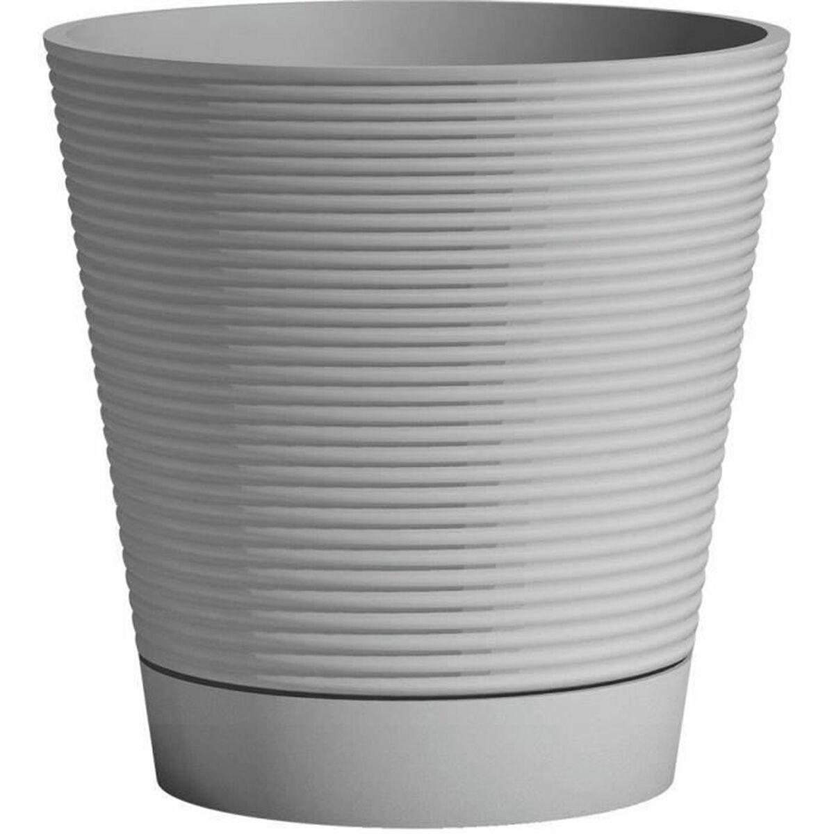 Selvvandende krukke Garden ID - grå, 40 cm Selvvandende krukke Garden ID - grå, 40 cm