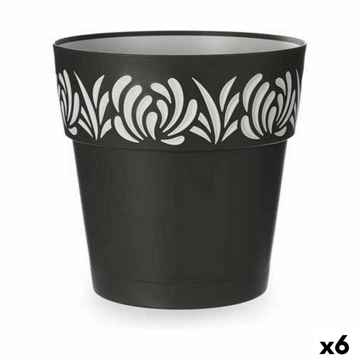 Selvvandende krukke Stefanplast Gaia - antracit, 29 × 29 × 29 cm (6 stk.) Selvvandende krukke Stefanplast Gaia - antracit, 29 × 29 × 29 cm (6 stk.)