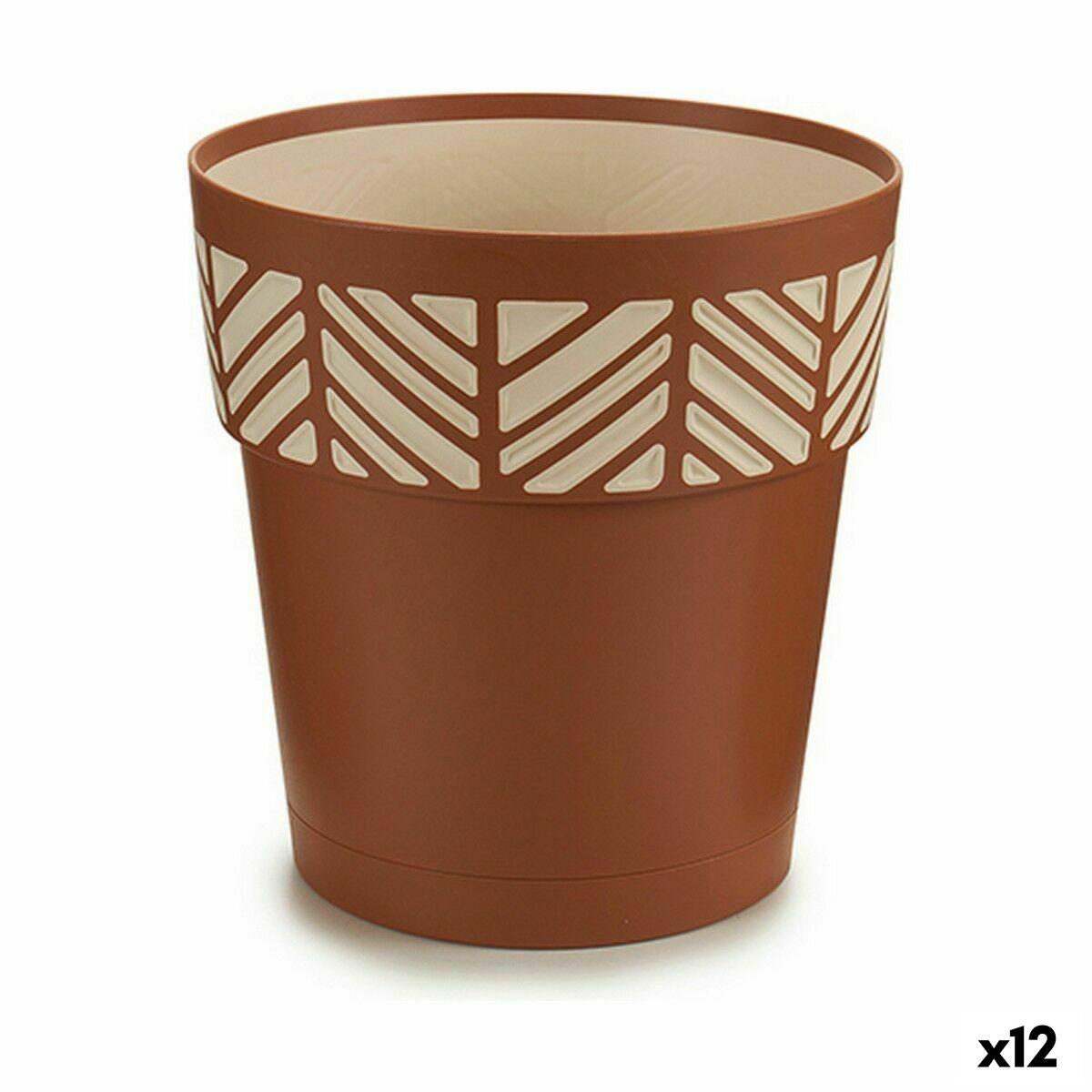 Selvvandende krukke Stefanplast Orfeo terrakotta 19 cm (12 stk) Selvvandende krukke Stefanplast Orfeo terrakotta 19 cm (12 stk)