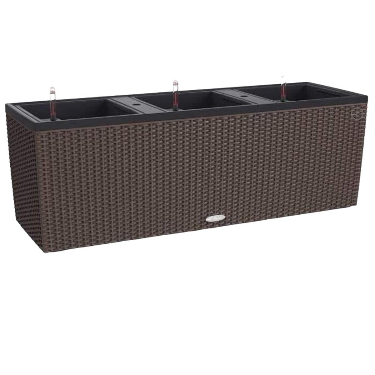 Selvvandende planter Lechuza TRIO Cottage Sort polypropylen 100 x 32,5 x 34,5 cm Selvvandende planter Lechuza TRIO Cottage Sort polypropylen 100 x 32,5 x 34,5 cm