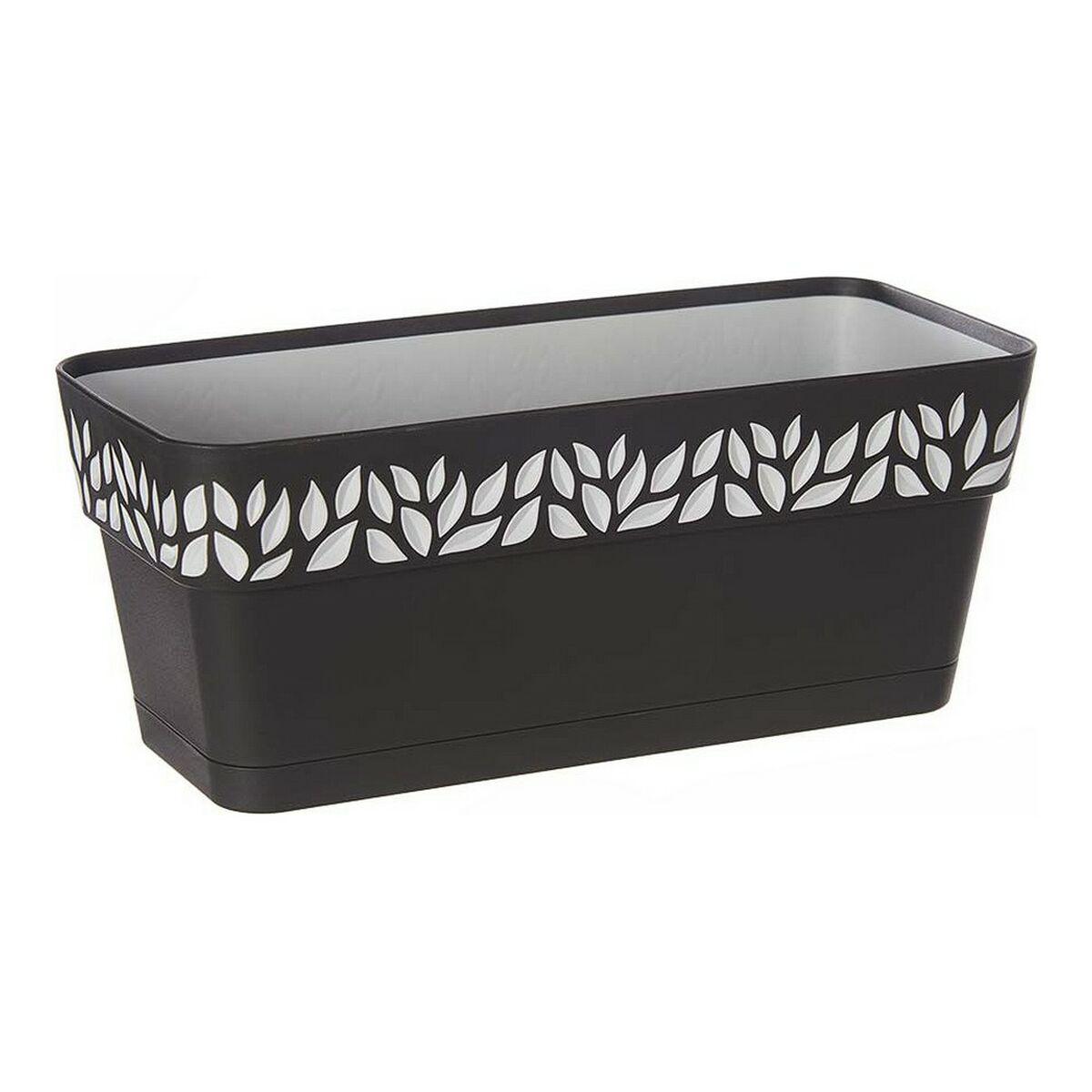 Selvvandende planter Stefanplast 8003507943735 Antracit 13,3 x 12,3 x 29,3 cm Grå Plastik Selvvandende planter Stefanplast 8003507943735 Antracit 13,3 x 12,3 x 29,3 cm Grå Plastik