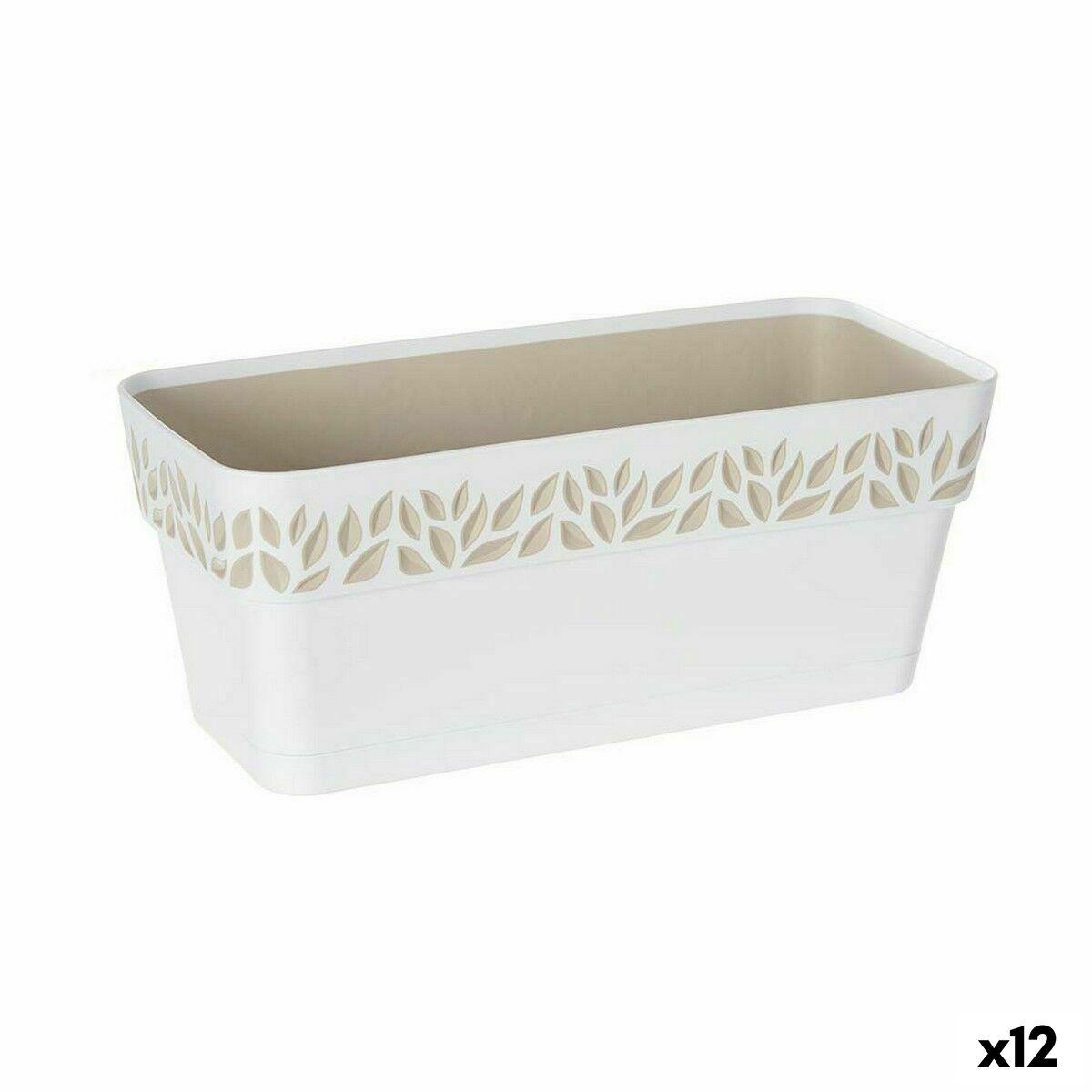 Selvvandende planter Stefanplast Cloe Hvid Plastik 13,3 x 12,3 x 29,3 cm (12 enheder) Selvvandende planter Stefanplast Cloe Hvid Plastik 13,3 x 12,3 x 29,3 cm (12 enheder)
