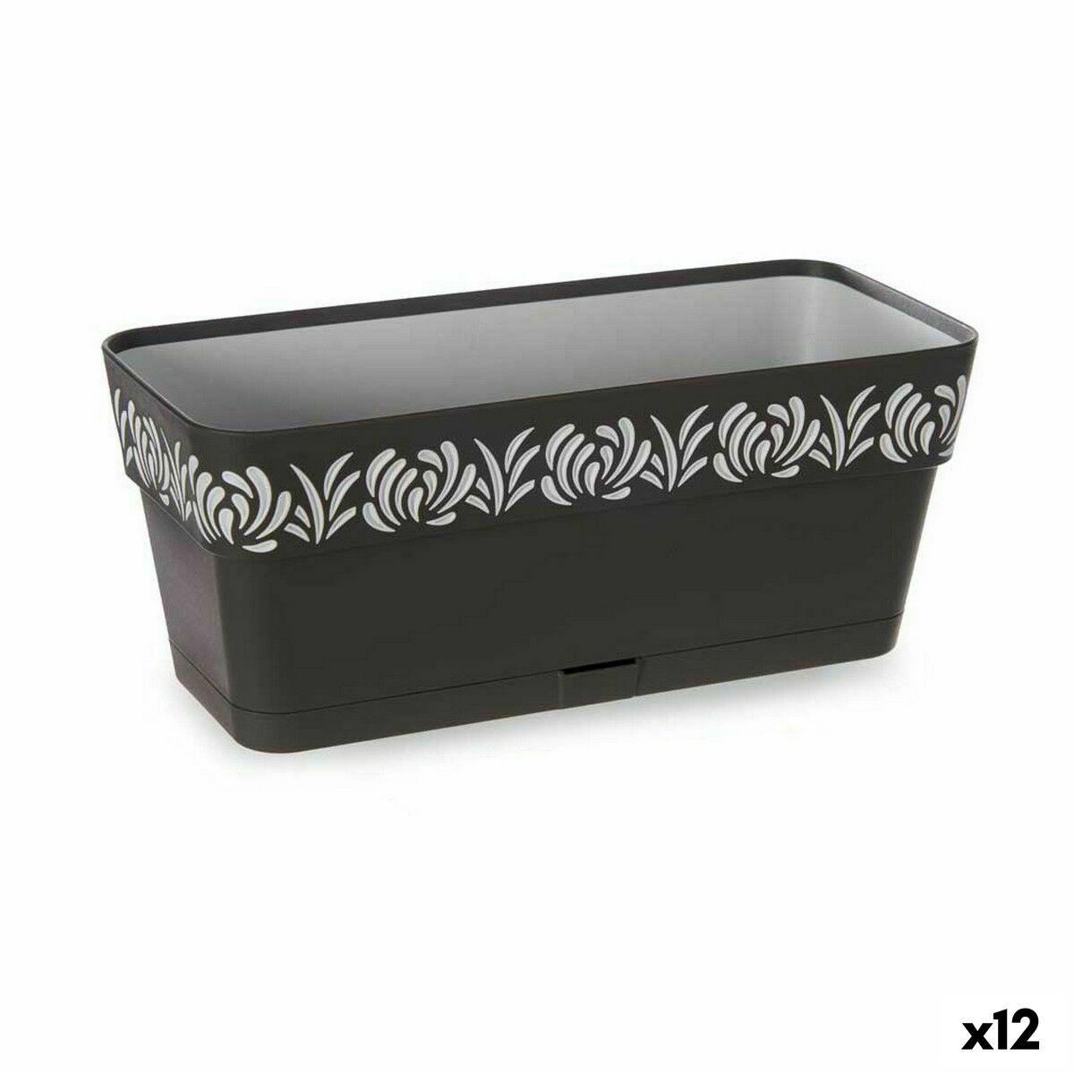 Selvvandende planter Stefanplast Gaia Antracit Plastik 13,3 x 12,3 x 29,3 cm (12 enheder) Selvvandende planter Stefanplast Gaia Antracit Plastik 13,3 x 12,3 x 29,3 cm (12 enheder)