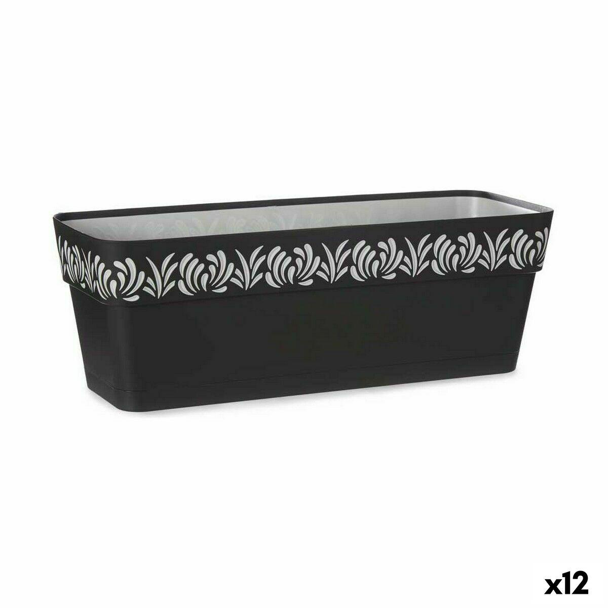 Selvvandende planter Stefanplast Gaia Antracit Plastik 49,5 x 17 x 19 cm (12 enheder) Selvvandende planter Stefanplast Gaia Antracit Plastik 49,5 x 17 x 19 cm (12 enheder)