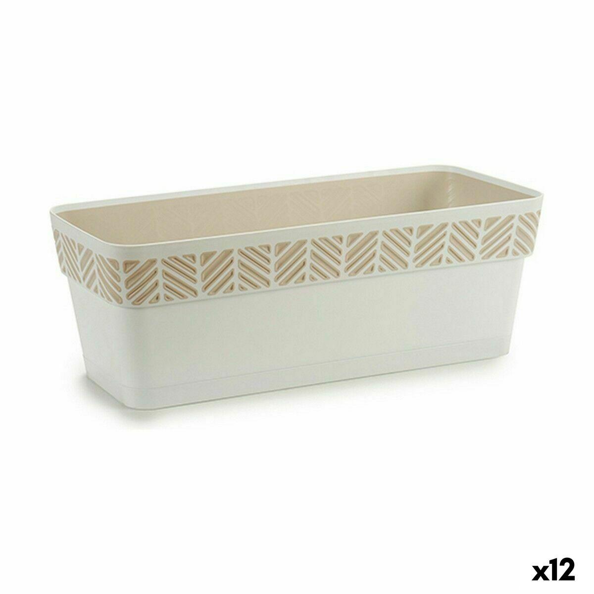 Selvvandende planter Stefanplast Orfeo Hvid Plastik 18,5 x 17 x 49,3 cm (12 enheder) Selvvandende planter Stefanplast Orfeo Hvid Plastik 18,5 x 17 x 49,3 cm (12 enheder)