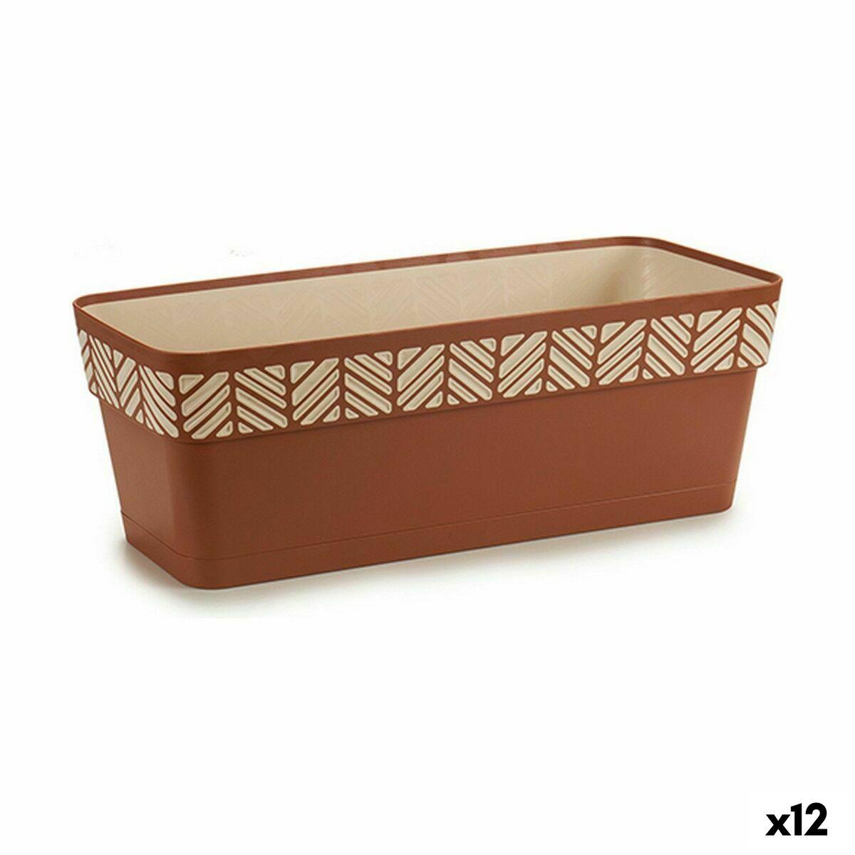 Selvvandende planter Stefanplast Orfeo Terrakotta Plastik 18 x 17 x 49 cm (12 enheder) Selvvandende planter Stefanplast Orfeo Terrakotta Plastik 18 x 17 x 49 cm (12 enheder)
