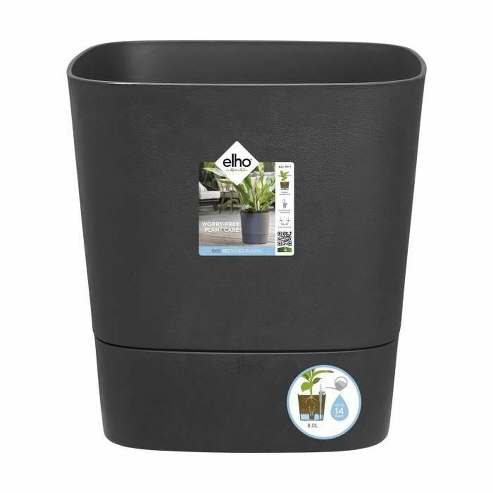 Selvvandende pot Elho Greensense Aqua Care Ø 38 x 38,9 cm Mørkegrå Firkantet Selvvandende pot Elho Greensense Aqua Care Ø 38 x 38,9 cm Mørkegrå Firkantet