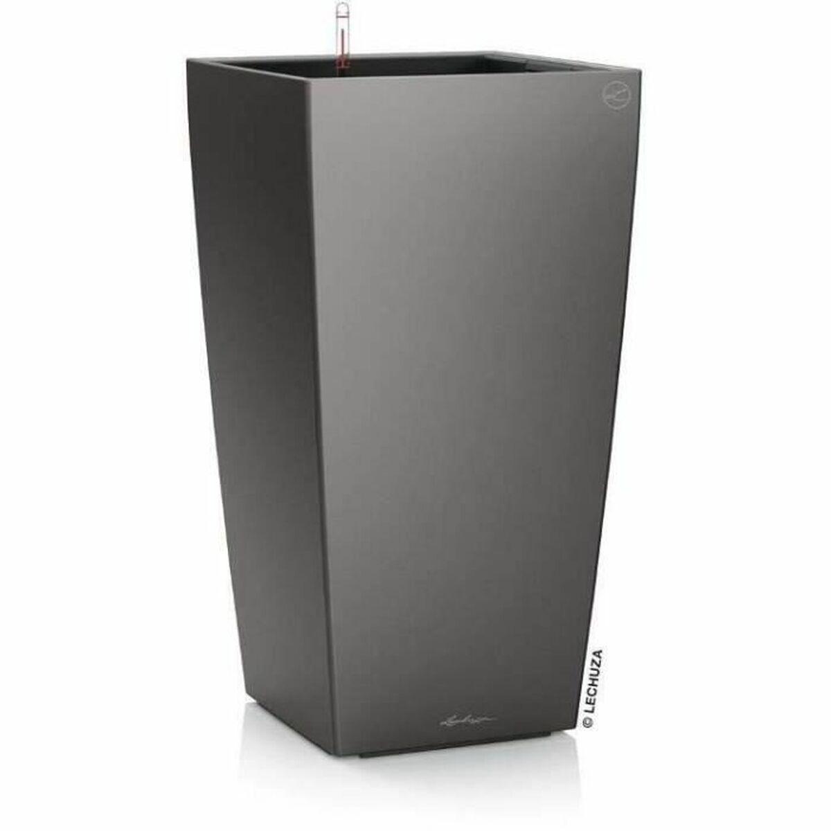 Selvvandende pot Lechuza Antracit 39,5 x 39,5 x 75,5 cm polypropylen Plastik Selvvandende pot Lechuza Antracit 39,5 x 39,5 x 75,5 cm polypropylen Plastik
