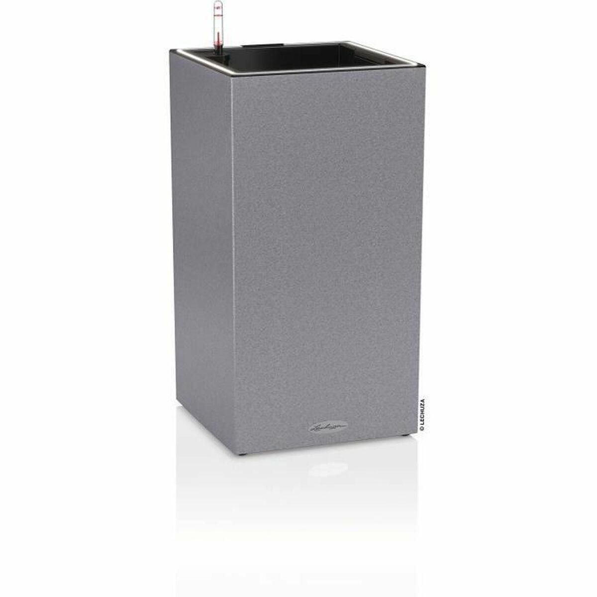 Selvvandende pot Lechuza Grå 40 x 40 x 56 cm LED Selvvandende pot Lechuza Grå 40 x 40 x 56 cm LED