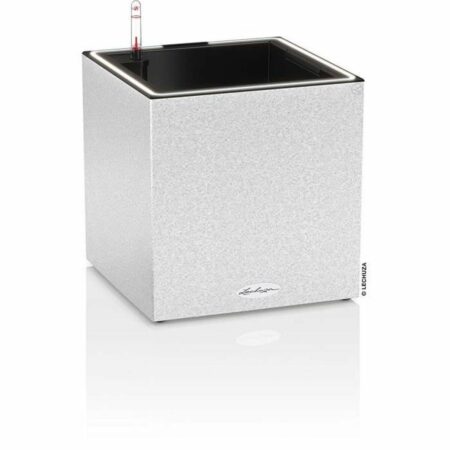 Selvvandende pot Lechuza Hvid 30 x 30 cm LED