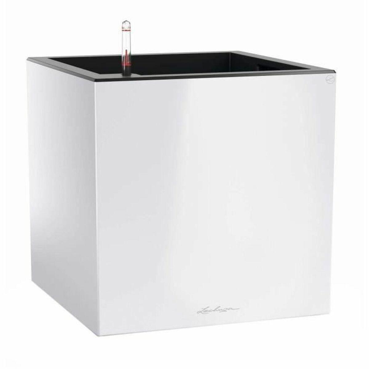Selvvandende pot Lechuza Hvid 40 x 40 x 76 cm Selvvandende pot Lechuza Hvid 40 x 40 x 76 cm