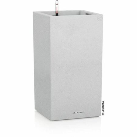 Selvvandende pot Lechuza Hvid Kvarts 40 x 40 x 76 cm