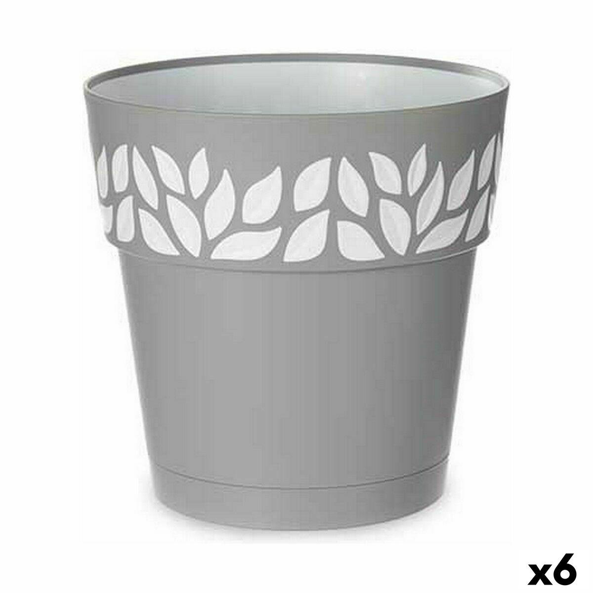 Selvvandende pot Stefanplast Cloe Grå Plastik 25 x 25 x 25 cm (6 enheder) Selvvandende pot Stefanplast Cloe Grå Plastik 25 x 25 x 25 cm (6 enheder)