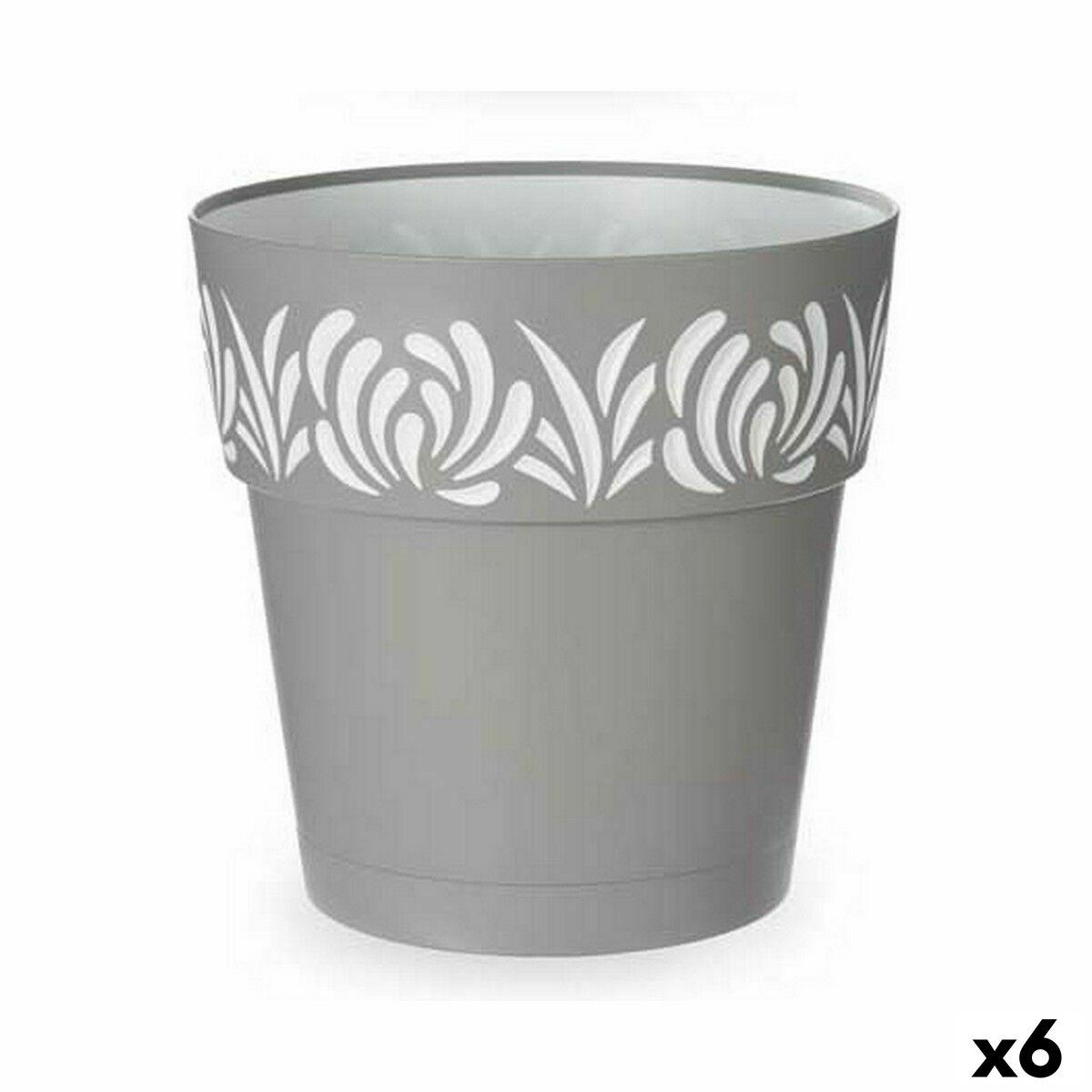 Selvvandende pot Stefanplast Gaia Grå Plastik 29 x 29 x 29 cm (6 enheder) Selvvandende pot Stefanplast Gaia Grå Plastik 29 x 29 x 29 cm (6 enheder)
