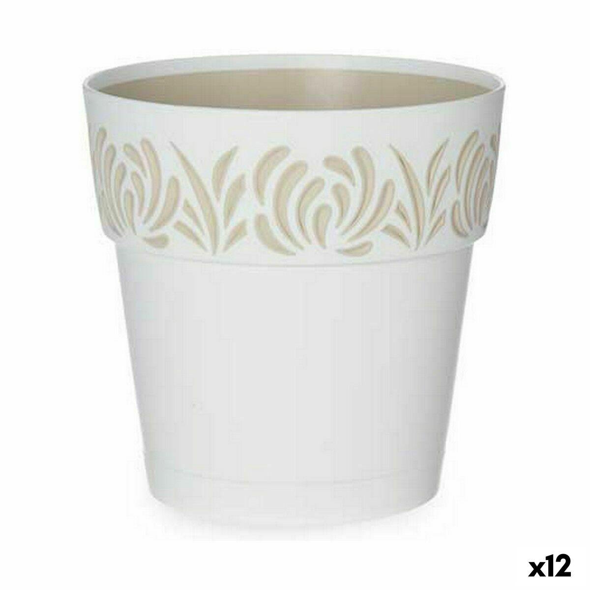 Selvvandende pot Stefanplast Gaia Hvid Plastik 15 x 15 x 15 cm (12 enheder) Selvvandende pot Stefanplast Gaia Hvid Plastik 15 x 15 x 15 cm (12 enheder)