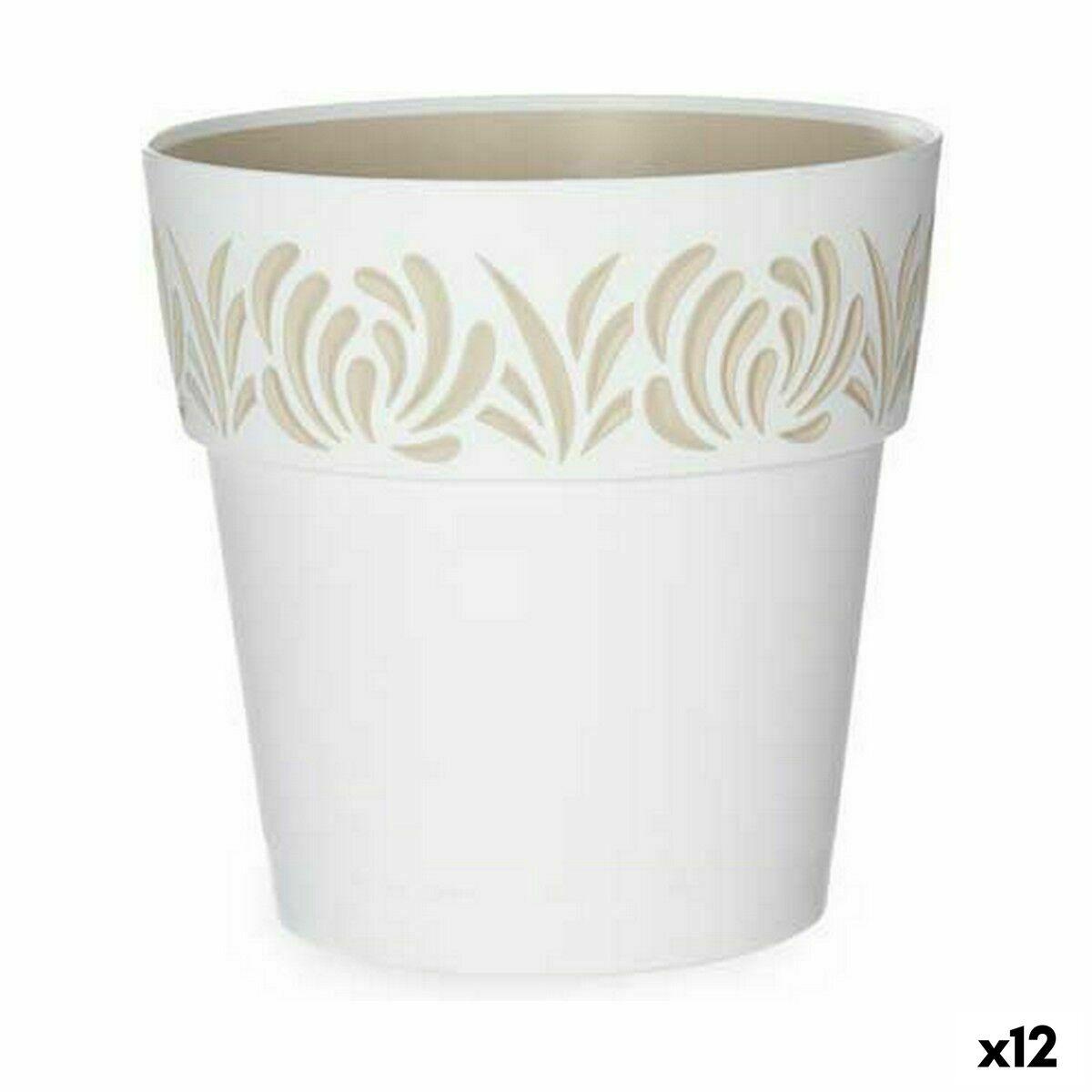 Selvvandende pot Stefanplast Gaia Hvid Plastik 19 x 19 x 19 cm (12 enheder) Selvvandende pot Stefanplast Gaia Hvid Plastik 19 x 19 x 19 cm (12 enheder)